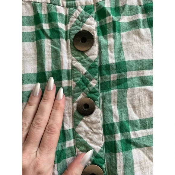 Zara | Women's Checked Midi Dress Blogger Favorite Sz XS - Picture 6 of 13